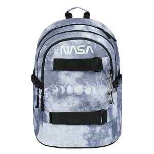 Baagl Školní batoh Skate NASA Grey