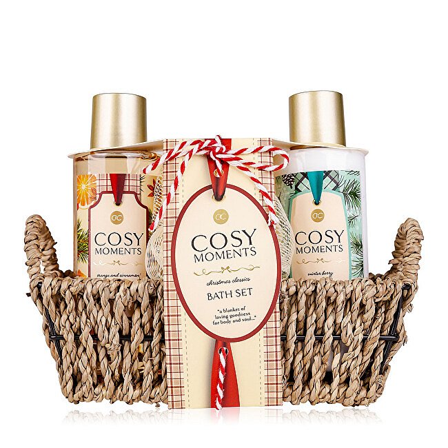 Dárková sada koupelové péče Cosy Moments 2 x 150 ml