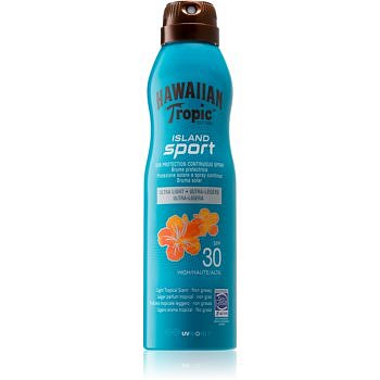 Hawaiian Tropic Island Sport opalovací sprej SPF 30 220 ml