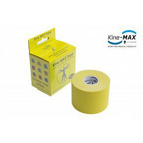 KineMAX SuperPro Cot. kinesiolog.tape žlutá 5cmx5m