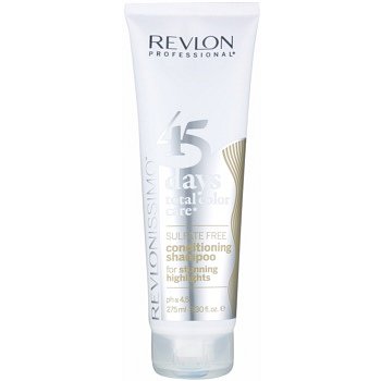 Revlon Professional Revlonissimo Color Care šampon a kondicionér 2 v 1 pro melírované a bílé vlasy bez sulfátů  275 ml
