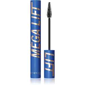 Rimmel Thrill Seeker Mega Lift voděodolná řasenka pro objem a natočení řas odstín 004 Waterproof Black 10 ml