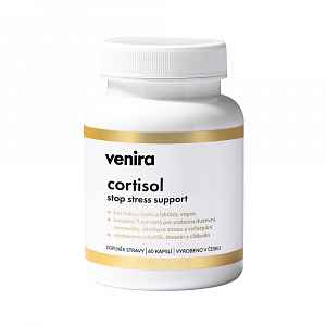 Venira Cortisol stop stress support 60 kapslí