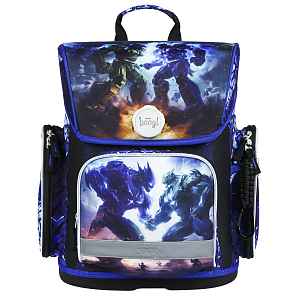 Baagl Školní aktovka Ergo Roboti