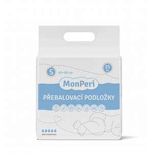 MonPeri Přebalovací podložky S 40 x 60 cm 15 ks