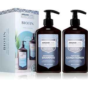 Arganicare Biotin Regenerating Set sada pro posílení vlasů 1 ks