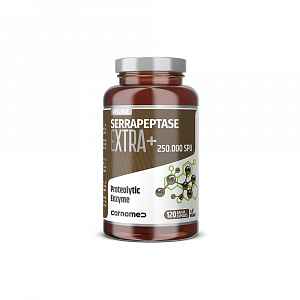 Carnomed Serrapeptase EXTRA+ 250.000 SPU 120 kapslí