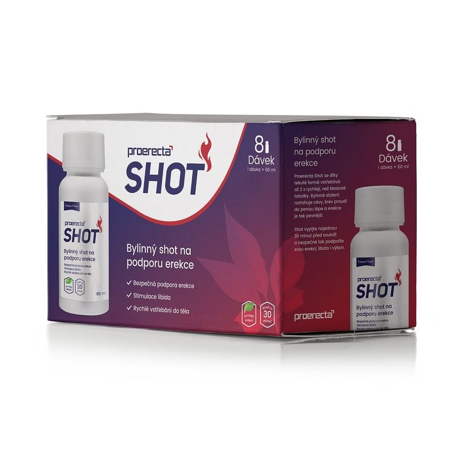 Proerecta SHOT na podporu erekce 8x60 ml