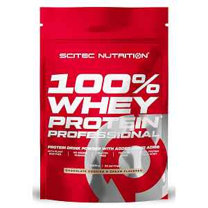 Scitec Nutrition 100% Whey Protein Professional 1000 g chocolate cookies cream