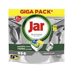 Jar Tablety do myčky Platinum 125 ks