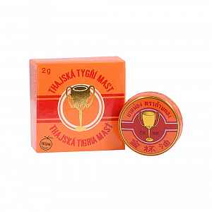 Thajská tygří mast Golden Cup balm 2g