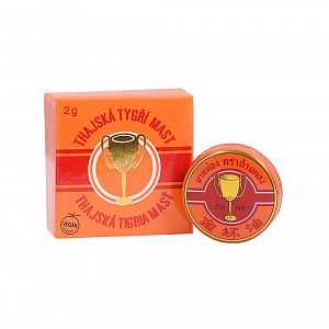 Thajská tygří mast Golden Cup balm 2g