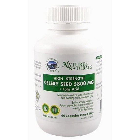 Celery Seed 5800 mg 60 kapslí