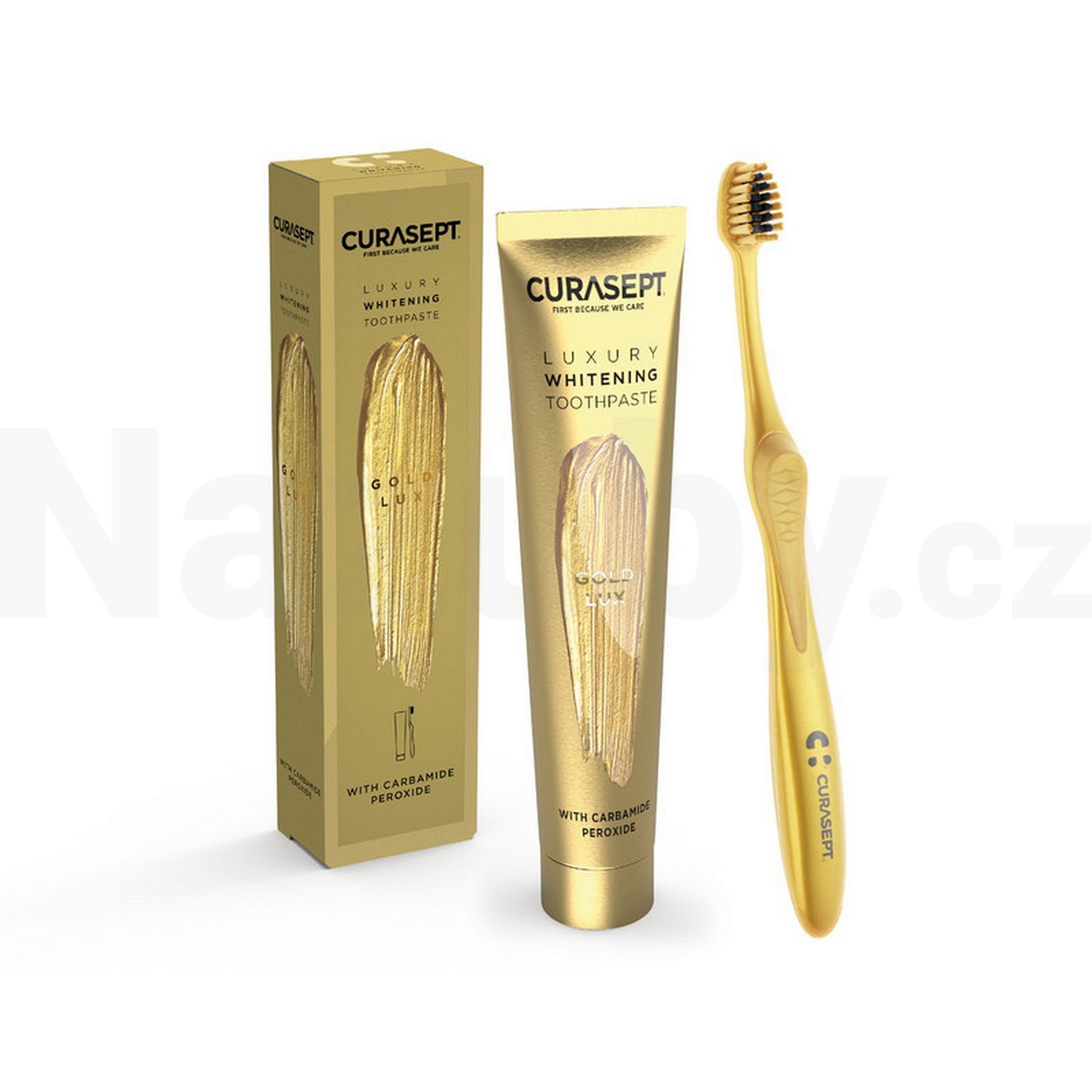 Curasept Luxury Gold zubní pasta 75 ml