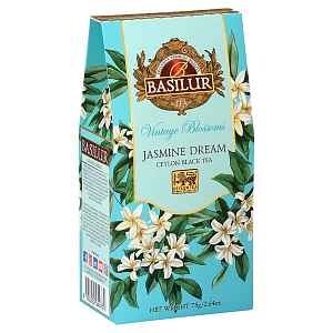 BASILUR Vintage blossoms jasmine dream černý čaj sypaný 75 g
