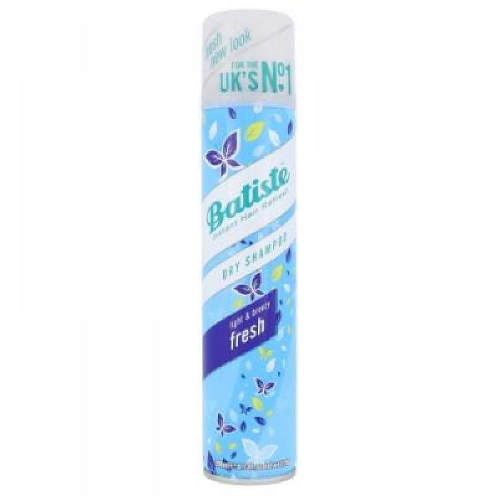 BATISTE Fresh  suchý šampon na normální vlasy S lehkou vůní 200 ml