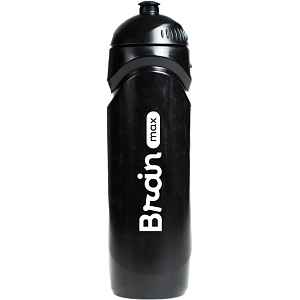BrainMax láhev na kolo a sport, bidon, černá, 750 ml