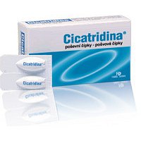 CICATRIDINA poševní čípky 10x2g