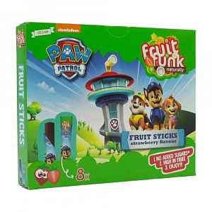 Fruitfunk Tlapková patrola jahodové ovocné tyčinky 8x10 g