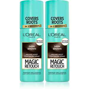 L’Oréal Paris Magic Retouch sada odstín Dark Brown