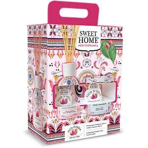 Sweet Home Collection Dárková sada aroma difuzéru se svíčkou Prickly Pear