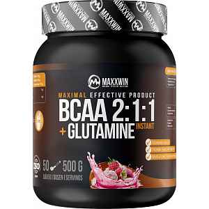 MAXXWIN BCAA + Glutamine 500g malina