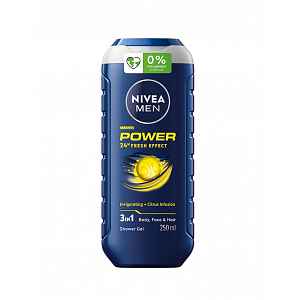 Nivea MEN Power Refresh sprchový gel 250 ml