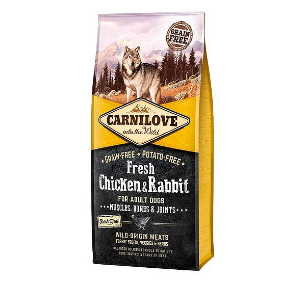 Carnilove Dog Fresh Chicken & Rabbit 12kg