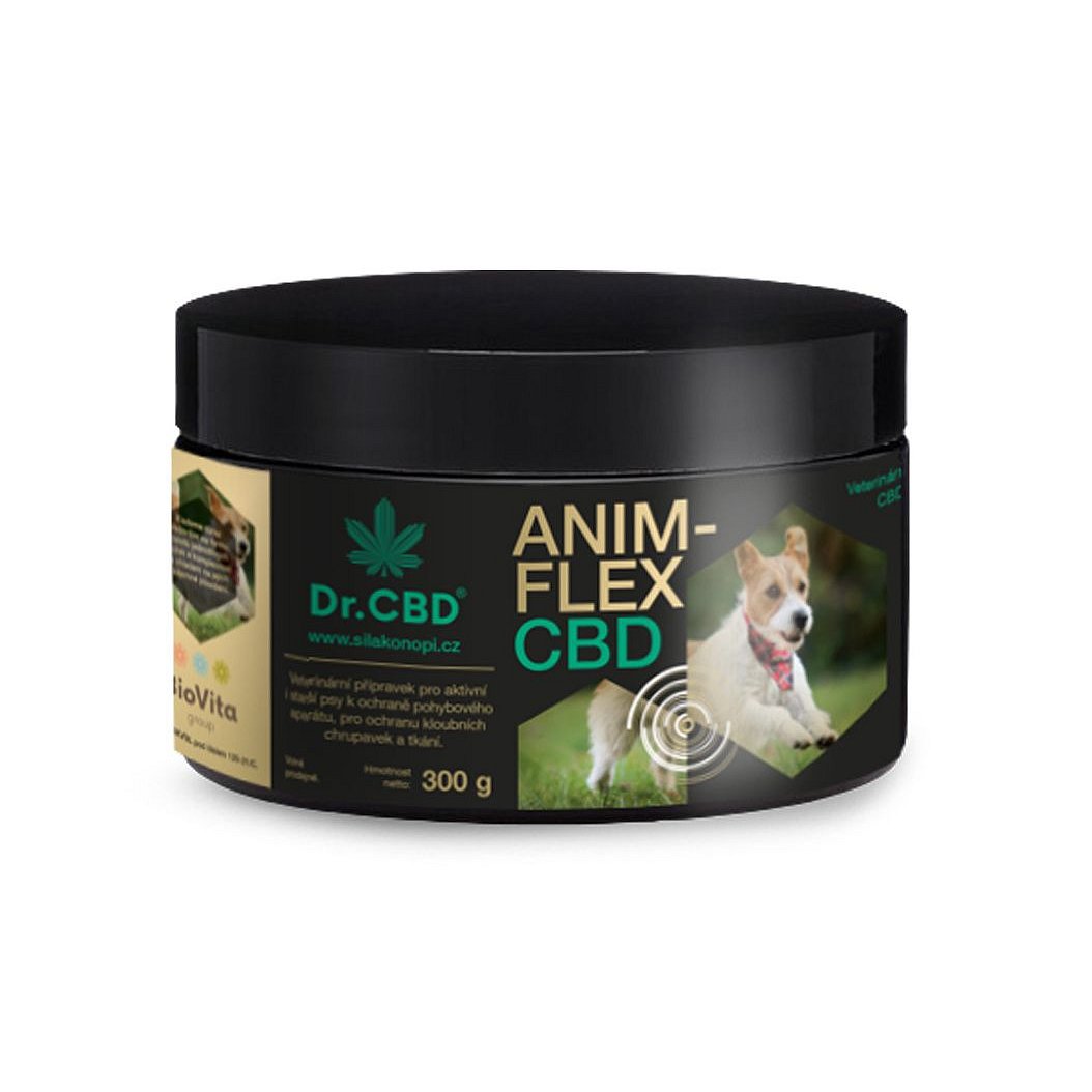 Dr.CBD Anim-flex CBD kloubní výživa 300 g