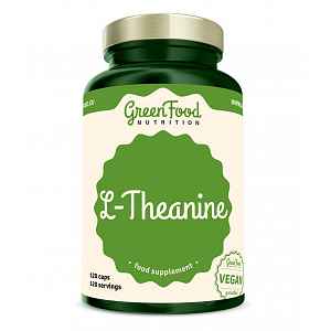 GreenFood Nutrition L-Theanine 120 kapslí