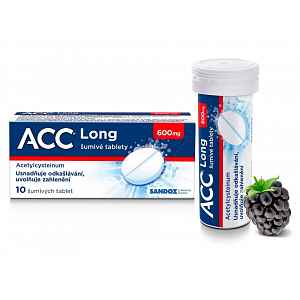 ACC Long 600mg tablety šumivé 10 ks