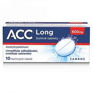ACC Long 600mg tablety šumivé 10 ks