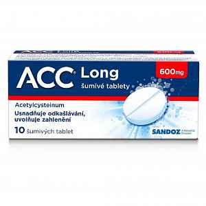 ACC Long 600mg tablety šumivé 10 ks