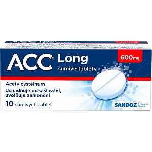 ACC Long 600mg tablety šumivé 10 ks