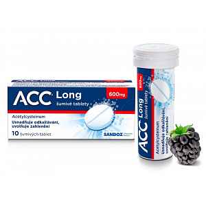 ACC Long 600mg tablety šumivé 10 ks