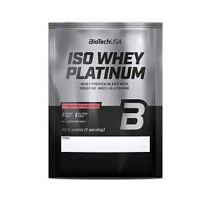 BioTech Iso Whey Platinum Jahoda 22,5 g