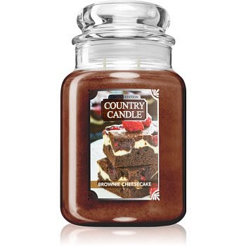 Country Candle Brownie Cheesecake vonná svíčka 680 g