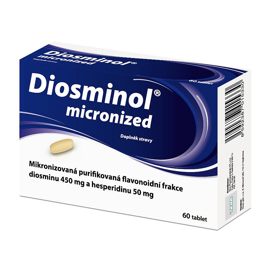 Diosminol micronized tablety 60 - 2 balení