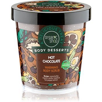 Organic Shop Body Desserts Hot Chocolate vyživující tělový peeling  450 ml