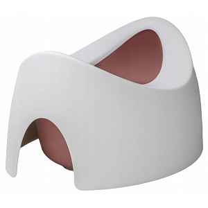 Tega Baby Oboustranný, ergonomický nočník Teggi, bílá/růžová