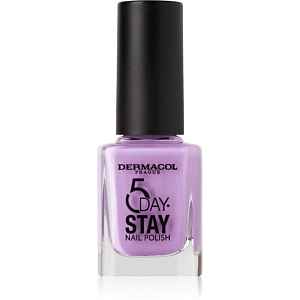 Dermacol 5 Day Stay dlouhotrvající lak na nehty odstín 65 Cloudy Lilac 11 ml