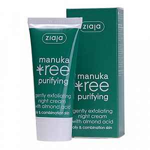 Ziaja Noční krém jemně exfoliační Manuka Tree Purifying  50 ml