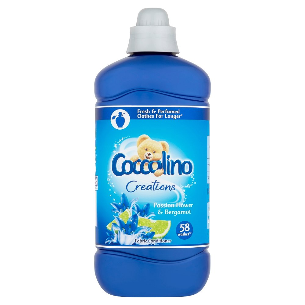 Coccolino Creations Passion Flower & Bergamot aviváž 58 dávek 1,45l