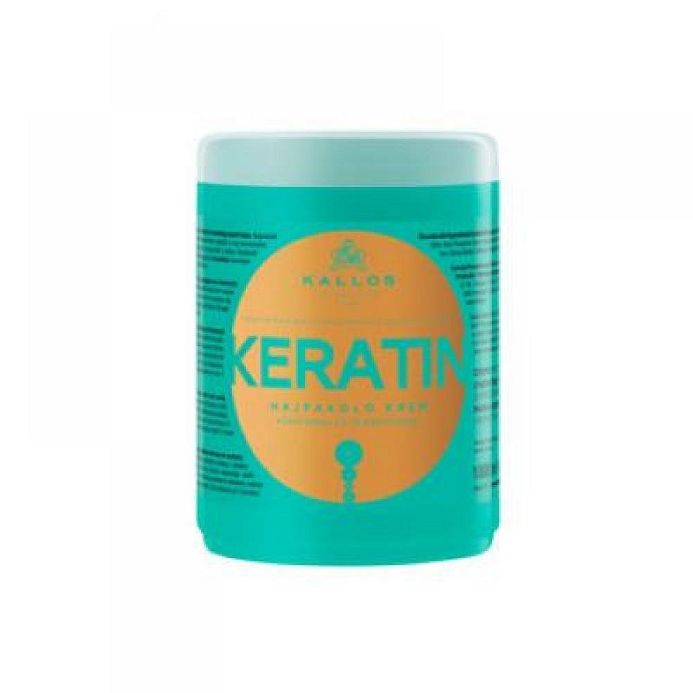 Kallos KJMN Keratin – Hydratační keratinová maska na suché vlasy 1000 ml