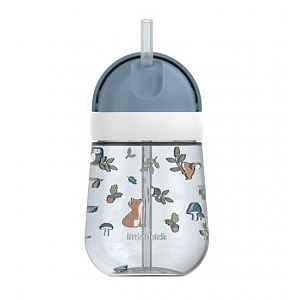 Little Dutch Forest Friends Hrnek s brčkem 9m+ 300 ml 1 ks