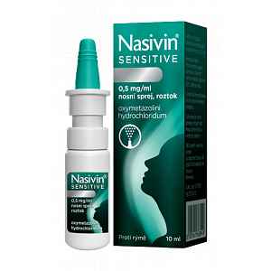 Nasivin Sensitive 0.05 % nosní sprej 10 ml