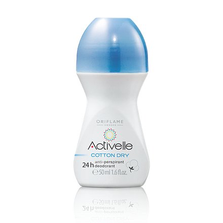 Oriflame Kuličkový antiperspirant deodorant Activelle Coton Dry 24h