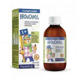 Pharmalife Broncamil 1r+ perorální suspenze 200 ml