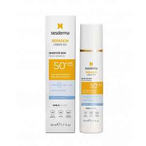 Sesderma Repaskin Urban 365 Sensitive Opalovací krém SPF50+ 50 ml