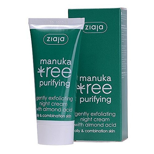 Ziaja Noční krém jemně exfoliační Manuka Tree Purifying  50 ml